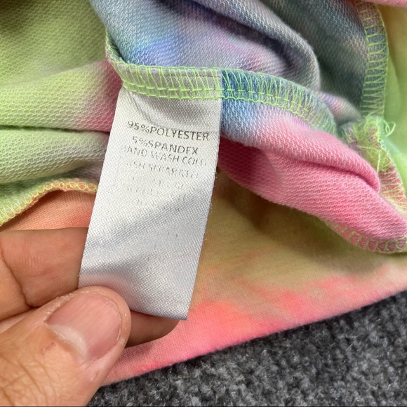 She + Sky Tye Dye sweater long sleeve shirt large sweatshirt - Picture 5 of 7